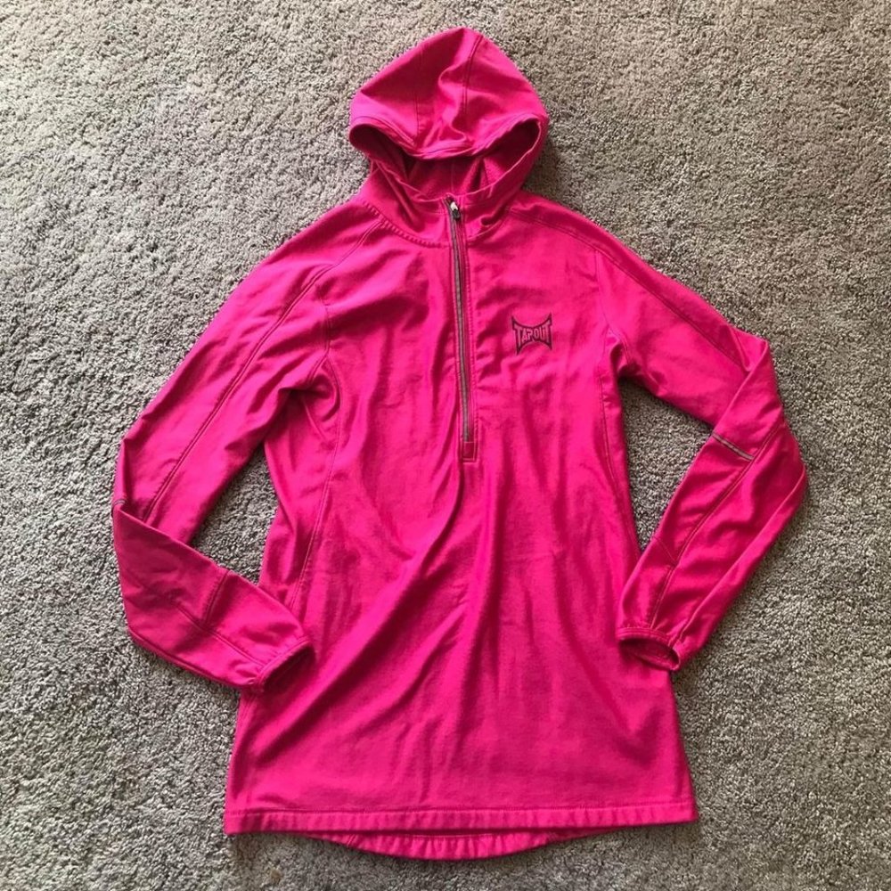 Tap out women’s medium pink athletic pullover top